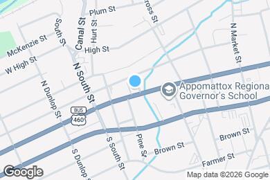 Map image of the property - 607 W Washington St