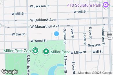Map image of the property - 907 S Allin St
