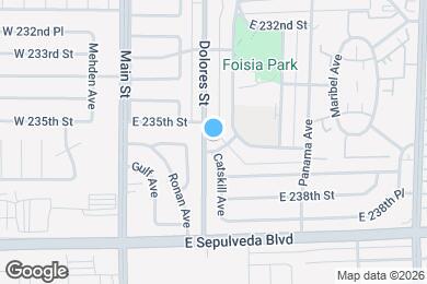 Map image of the property - 23530 Dolores St