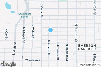 Map image of the property - 1228 W Cleveland Ave