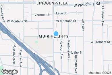 Map image of the property - 1924 Lincoln Ave