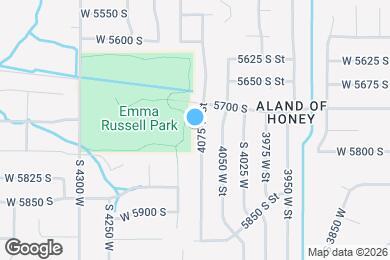 Map image of the property - 5729 S 4075 W