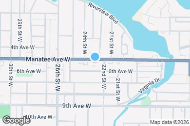 Map image of the property - Bradenton Palms