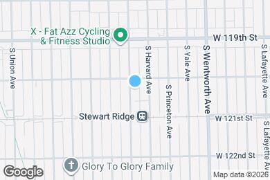 Map image of the property - 12015 S Stewart Ave