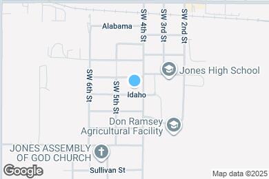 Map image of the property - 513 Idaho St