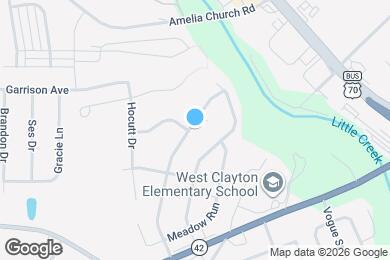 Map image of the property - 106 Cricket Hollow Run