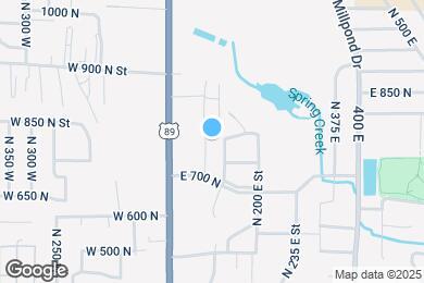Map image of the property - 103 E 700 N