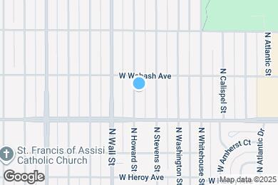 Map image of the property - 4808 N Howard St