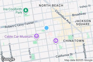 Map image of the property - 1208 Powell St