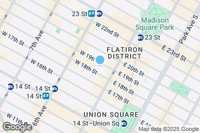 Map image of the property - 16 W 19th St