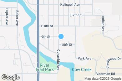 Map image of the property - 921 Columbia Ave