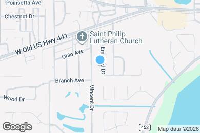 Map image of the property - 865 Emerald Dr