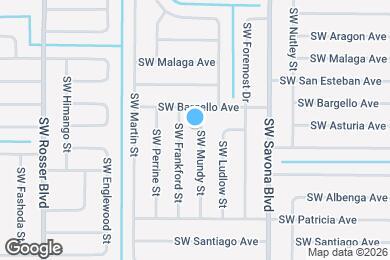 Map image of the property - 3314 SW Mundy St