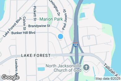 Map image of the property - 853 Bunker Hill Blvd