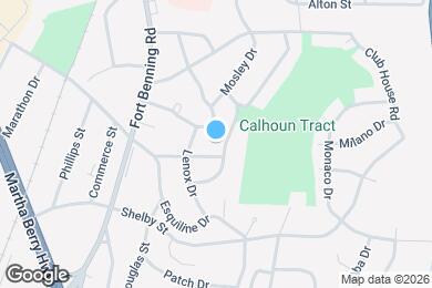 Map image of the property - 3867 Commander Dr