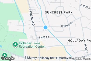 Map image of the property - 1870 Cresthill Dr