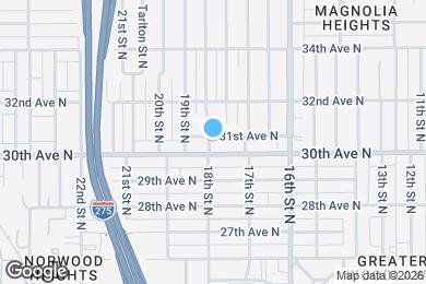 Map image of the property - 1758 31st Ave N