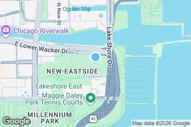 Map image of the property - 455 E Waterside Dr
