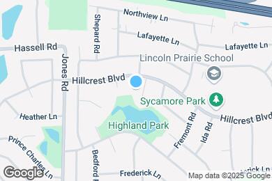 Map image of the property - 597 Hillcrest Ct