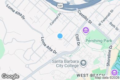 Map image of the property - 321 Ladera St