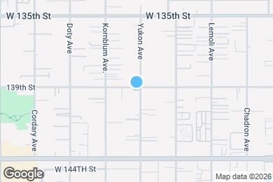 Map image of the property - 3600 W 139th St