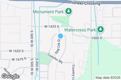 Map image of the property - 1515 S Spring Creek Dr