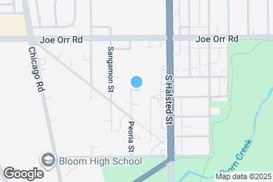 Map image of the property - 717 Peoria St