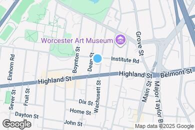 Map image of the property - 45 Wachusett St