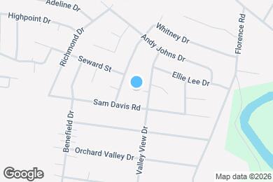 Map image of the property - 105 Harkness Ct