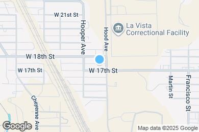 Map image of the property - 1507 W 17th St