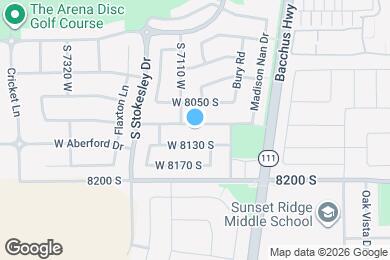 Map image of the property - 7083 W 8090 S