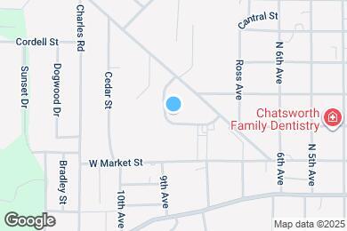 Map image of the property - 707 Barksdale Dr
