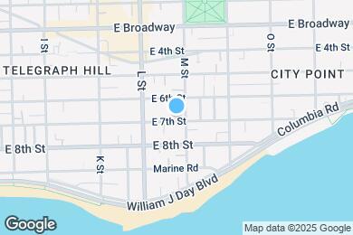 Map image of the property - 662 E 7th St