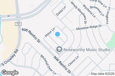 Map image of the property - 1405 Dandelion Trail