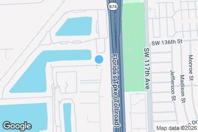 Map image of the property - 13721 SW 119th Ave