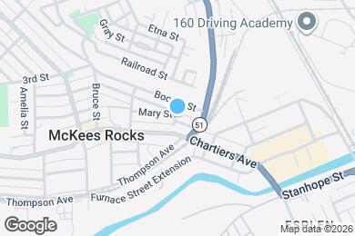 Map image of the property - 720 Mary St