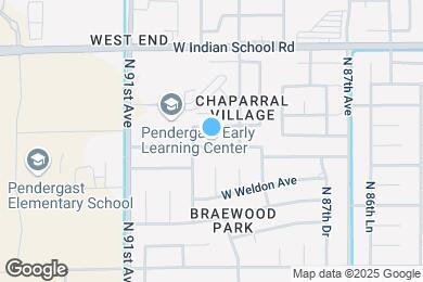 Map image of the property - 8922 W Indianola Ave