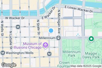 Map image of the property - 54 E Randolph St