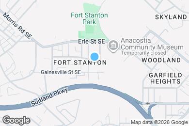 Map image of the property - 1815 Frankford St SE