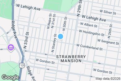 Map image of the property - 2504 N 30th St