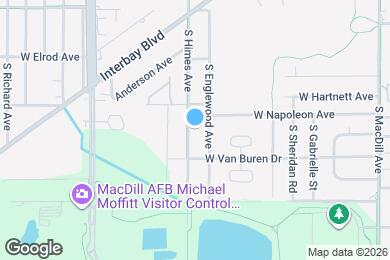 Map image of the property - 6712 S Himes Ave