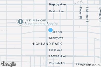 Map image of the property - 712 Bailey Avenue