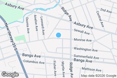 Map image of the property - 1404 Monroe Ave