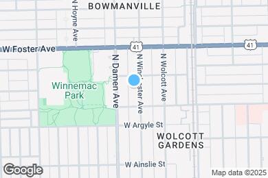 Map image of the property - 5058 N Winchester Ave