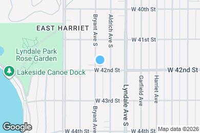 Map image of the property - 818 W 42nd St