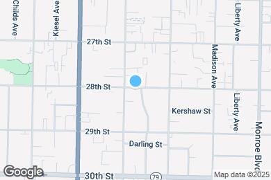 Map image of the property - 521 28th St