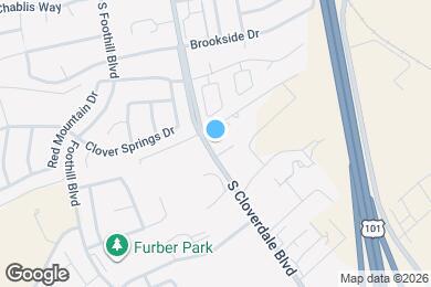 Map image of the property - 1010 S Cloverdale Blvd