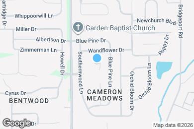 Map image of the property - 1854 Wandflower Cir