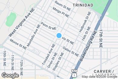 Map image of the property - 1415 Trinidad Ave NE