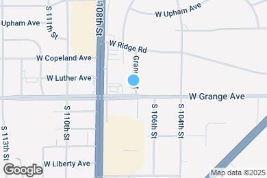 Map image of the property - 10700 W Grange Ave